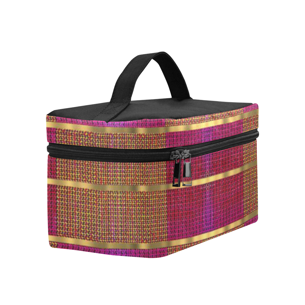 Golden stripes Lunch Bag/Large (Model 1658)