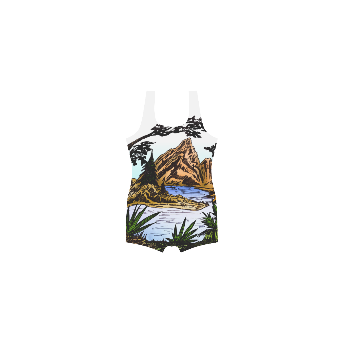 The Outdoors Classic One Piece Swimwear (Model S03)