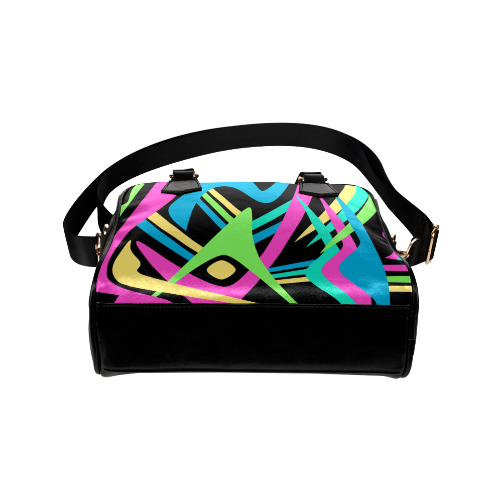 Neon Puff Shoulder Handbag (Model 1634)