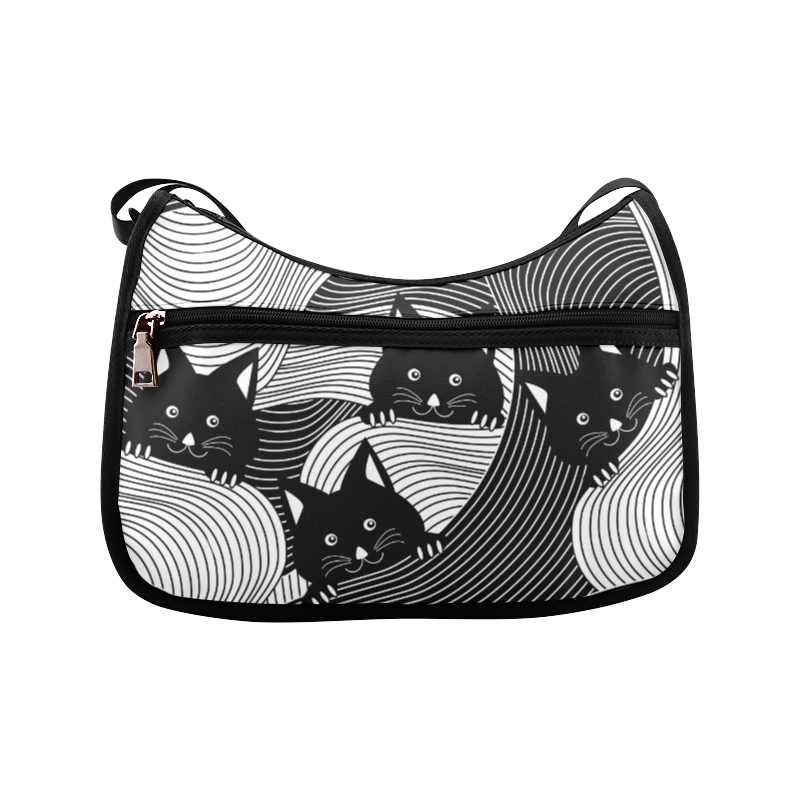 Hidden Kitties Crossbody Bags (Model 1616)