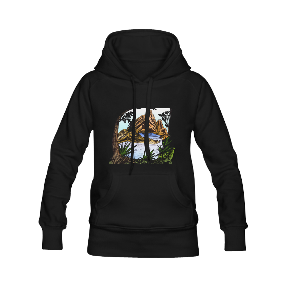 The Outdoors Men's Classic Hoodie (Remake) (Model H10)