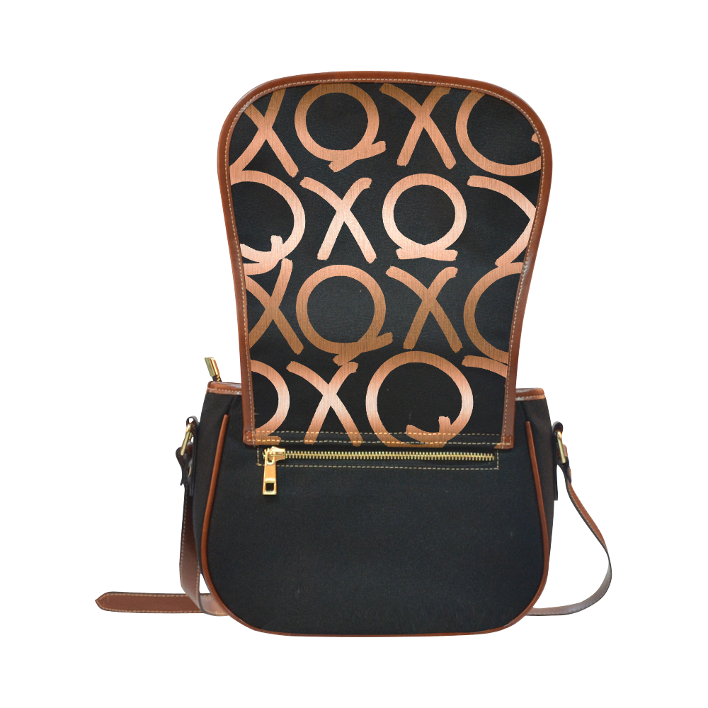 XOXO Saddle Bag/Small (Model 1649)(Flap Customization)