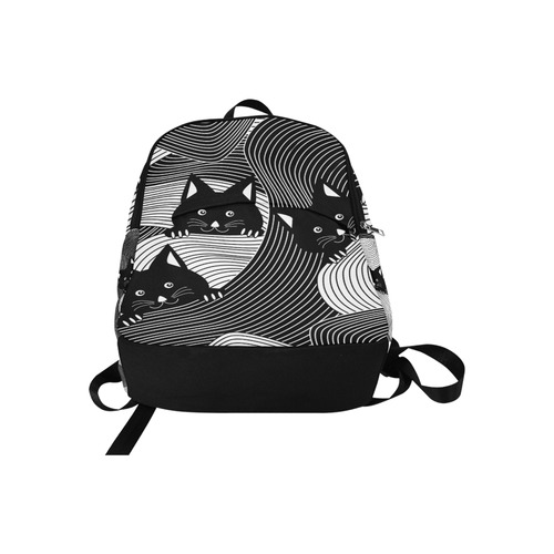 Hidden Kitties Fabric Backpack for Adult (Model 1659)