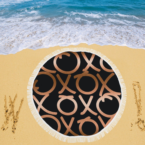 XOXO Circular Beach Shawl 59"x 59"
