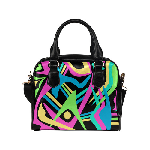 Neon Puff Shoulder Handbag (Model 1634)