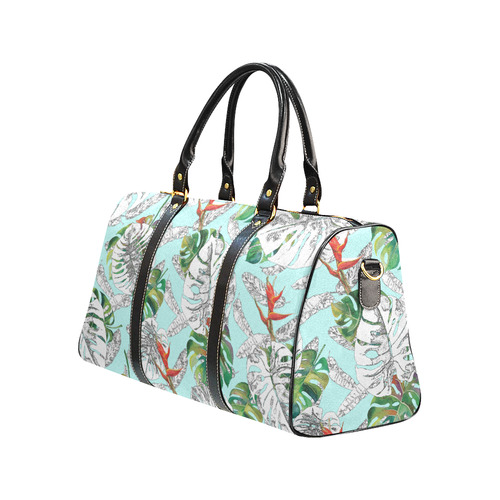 Nature Plants Beach Tropical travel Bag New Waterproof Travel Bag/Small (Model 1639)