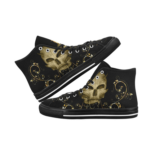 The golden skull Vancouver H Women's Canvas Shoes (1013-1)