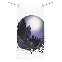 Howling Wolf Bath Towel 30"x56"