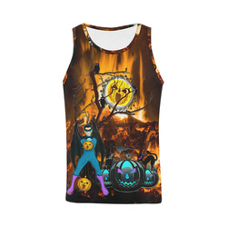 halloween dad on fire All Over Print Tank Top for Men (Model T43)