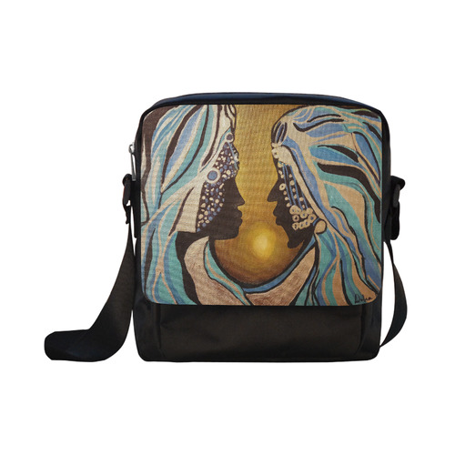 Royalty at dusk Crossbody Nylon Bags (Model 1633)