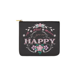 Words of Summer Double Happy Carry-All Pouch 6''x5''