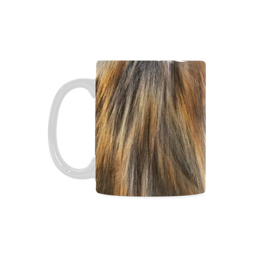 fur cup White Mug(11OZ)