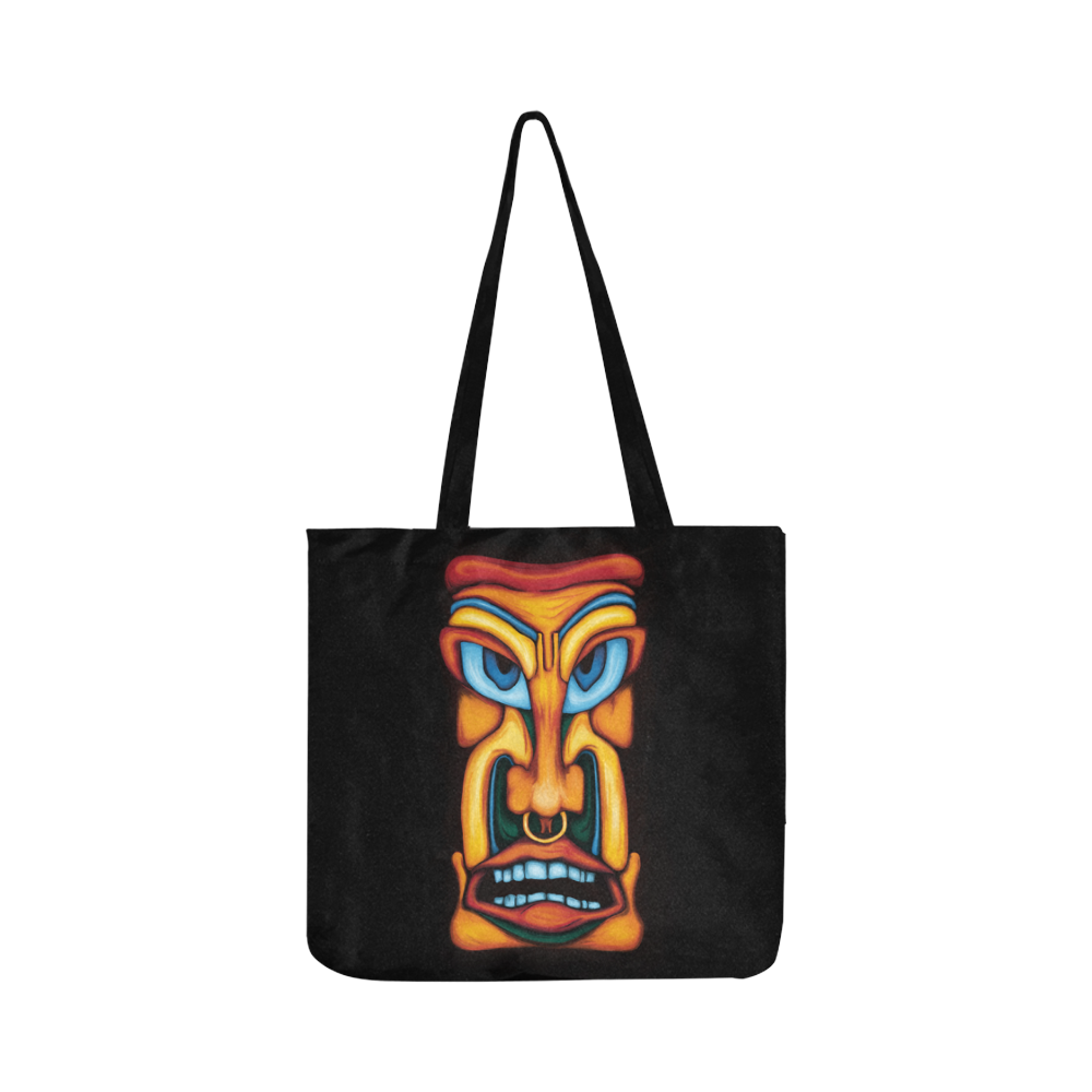 Tiki tote bag Reusable Shopping Bag Model 1660 (Two sides)