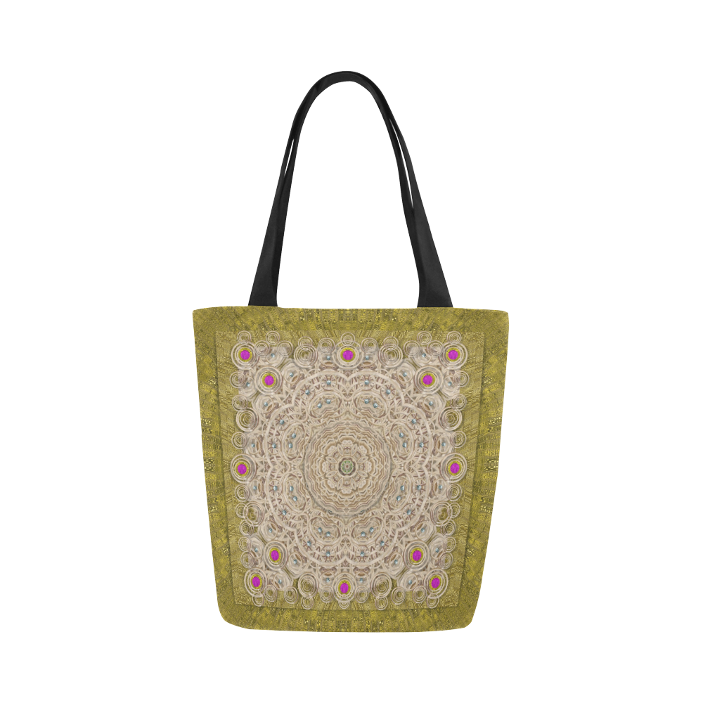 Silent in the forest of  wood Canvas Tote Bag (Model 1657)