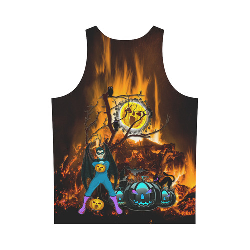 halloween dad on fire All Over Print Tank Top for Men (Model T43)