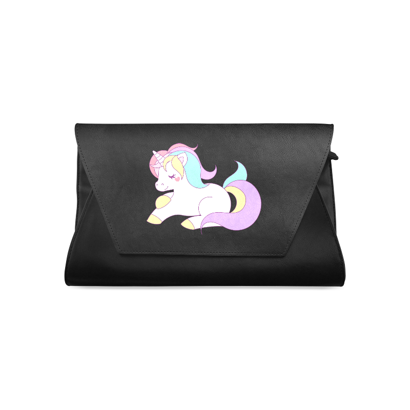 Cute Unicorn Clutch Bag (Model 1630)