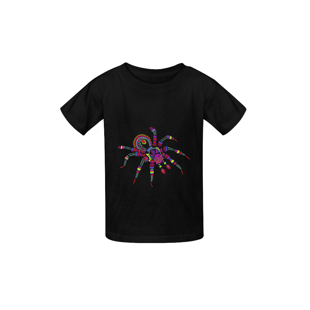 Rainbow Animals - halloween spider Kid's  Classic T-shirt (Model T22)