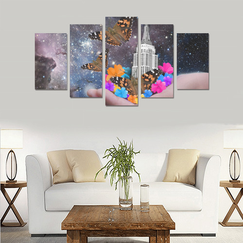 World in my Hands Canvas Print Sets A (No Frame)