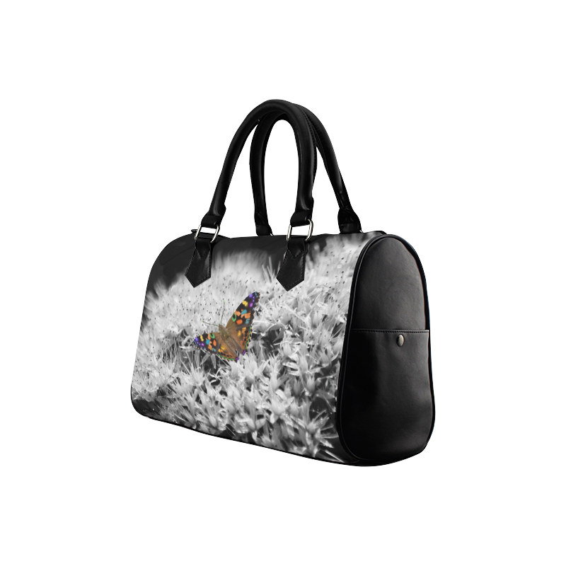 Splash of Flutter Boston Handbag (Model 1621)