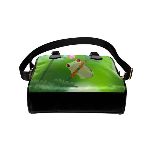 Oliver the Frog Shoulder Handbag (Model 1634)