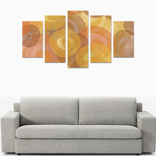 Autumn Swirls Canvas Print Sets A (No Frame)