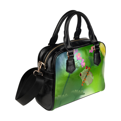 Oliver the Frog Shoulder Handbag (Model 1634)