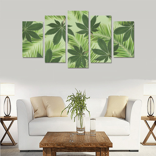 tropical 420 Canvas Print Sets A (No Frame)