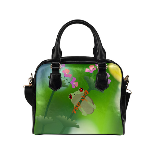 Oliver the Frog Shoulder Handbag (Model 1634)