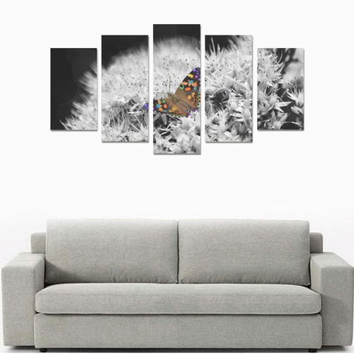 Splash of Flutter Canvas Print Sets A (No Frame)