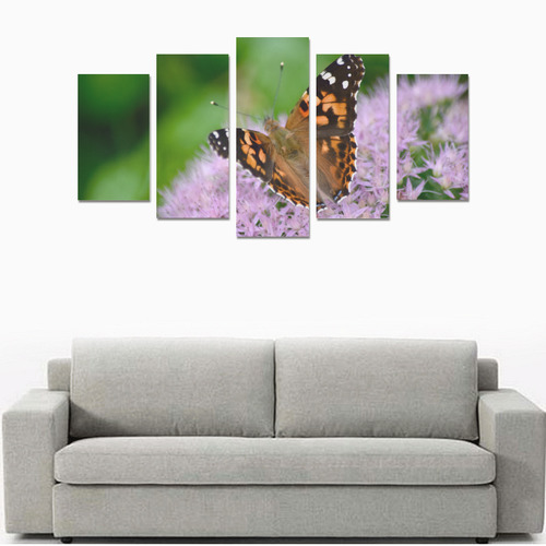 Butterfly Canvas Print Sets A (No Frame)