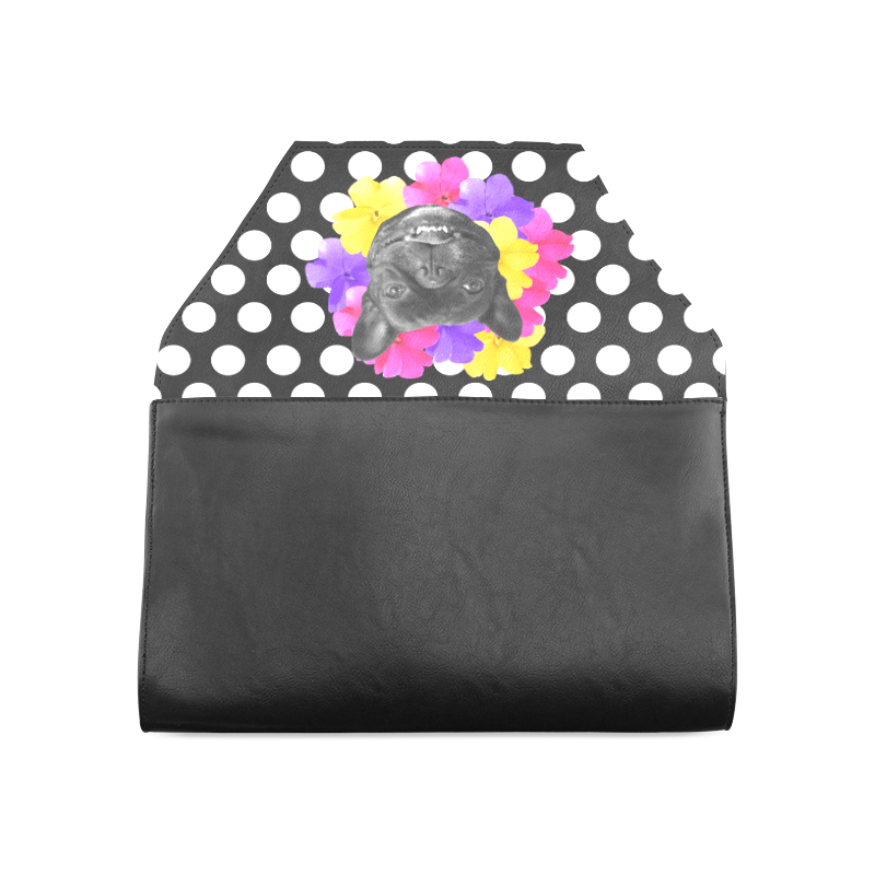 Pansy Frenchie Clutch Bag (Model 1630)