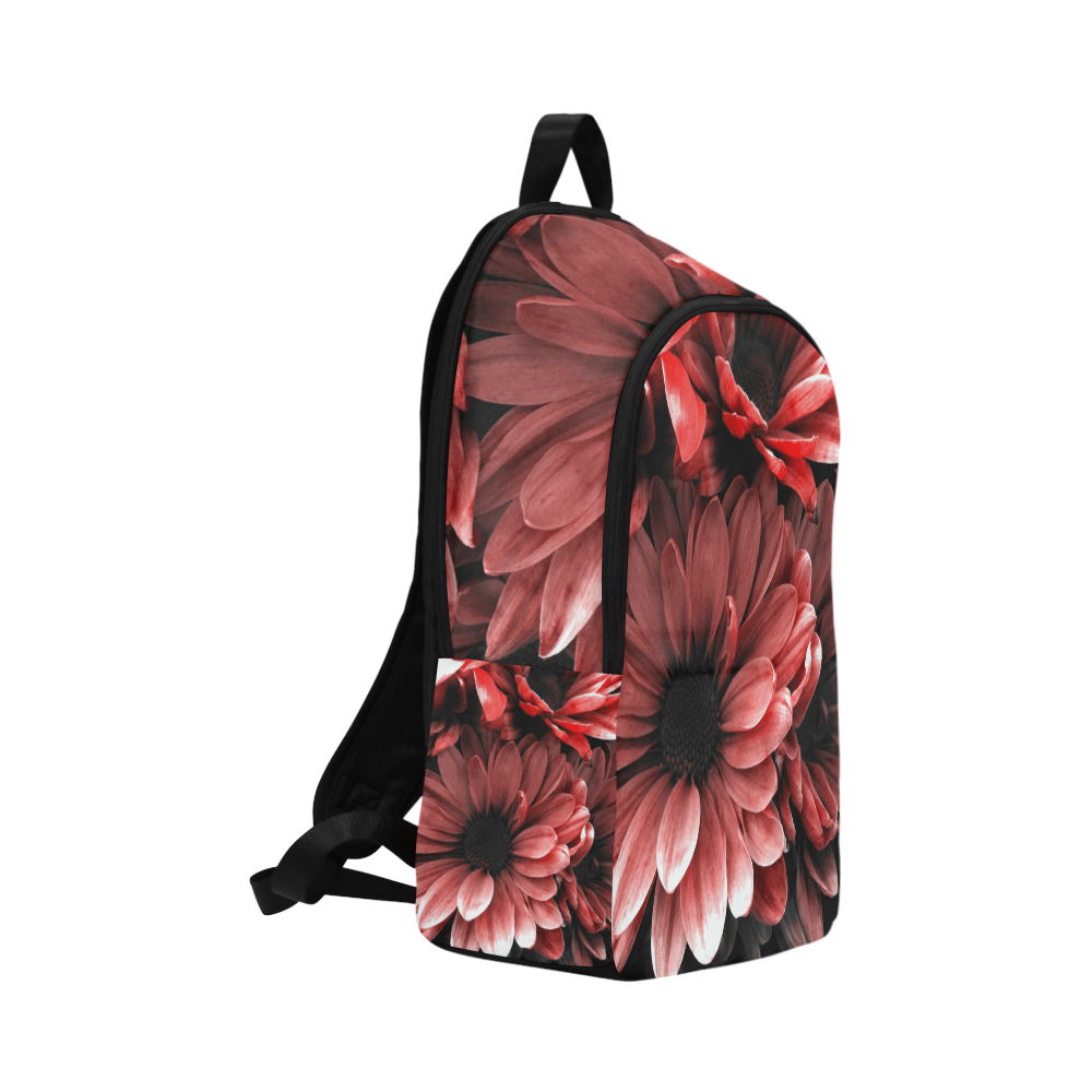 Flowers of the Afterlife Fabric Backpack for Adult (Model 1659)