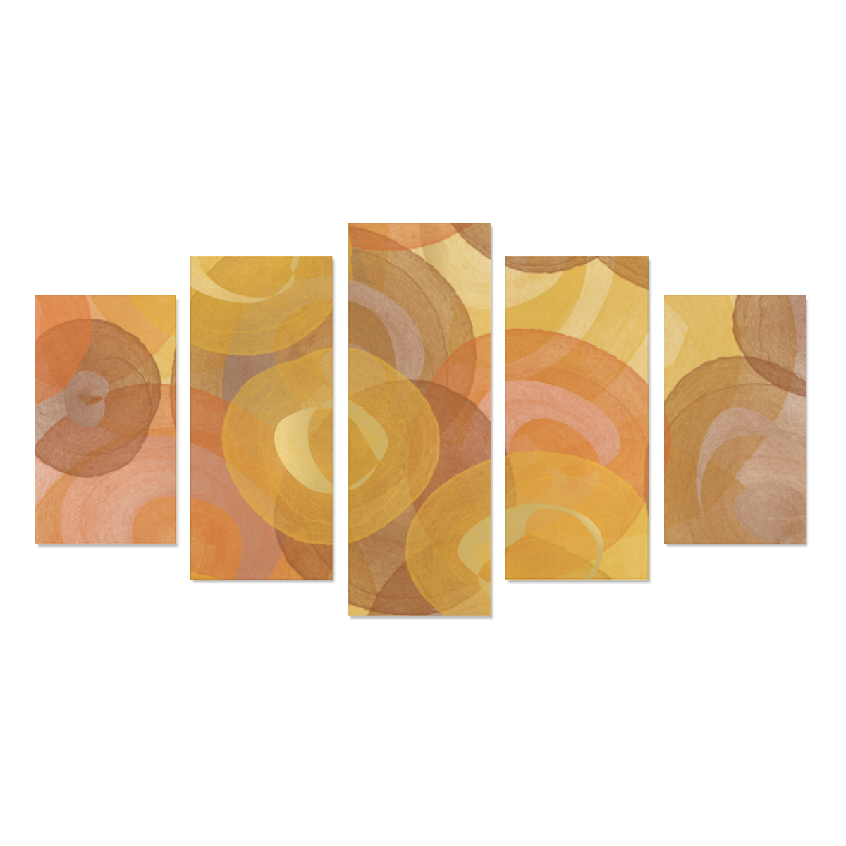 Autumn Swirls Canvas Print Sets A (No Frame)