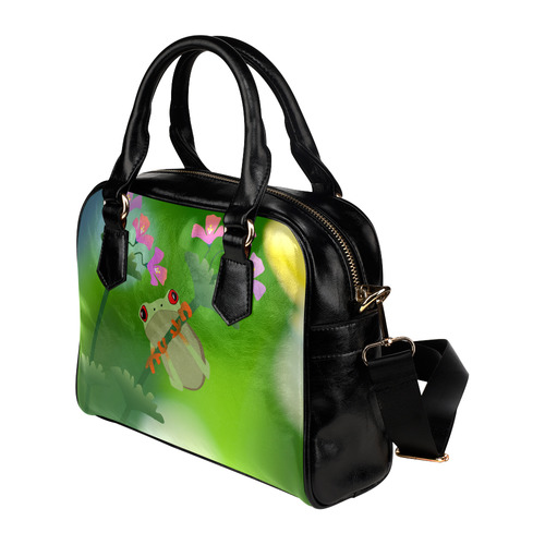 Oliver the Frog Shoulder Handbag (Model 1634)