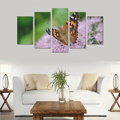 Butterfly Canvas Print Sets A (No Frame)