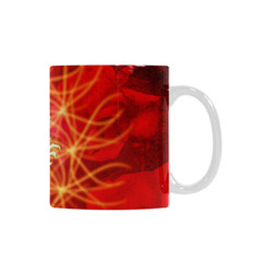 Awesome chinese dragon, gold White Mug(11OZ)