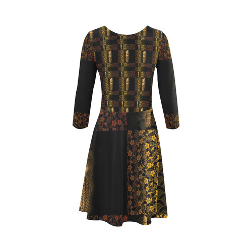 King Sargon II Dress 3/4 Sleeve Sundress (D23)