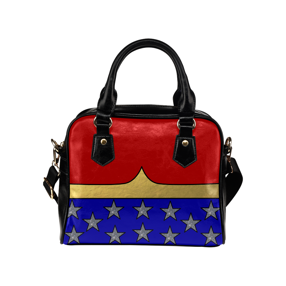 Wonder Hero Shoulder Handbag (Model 1634)