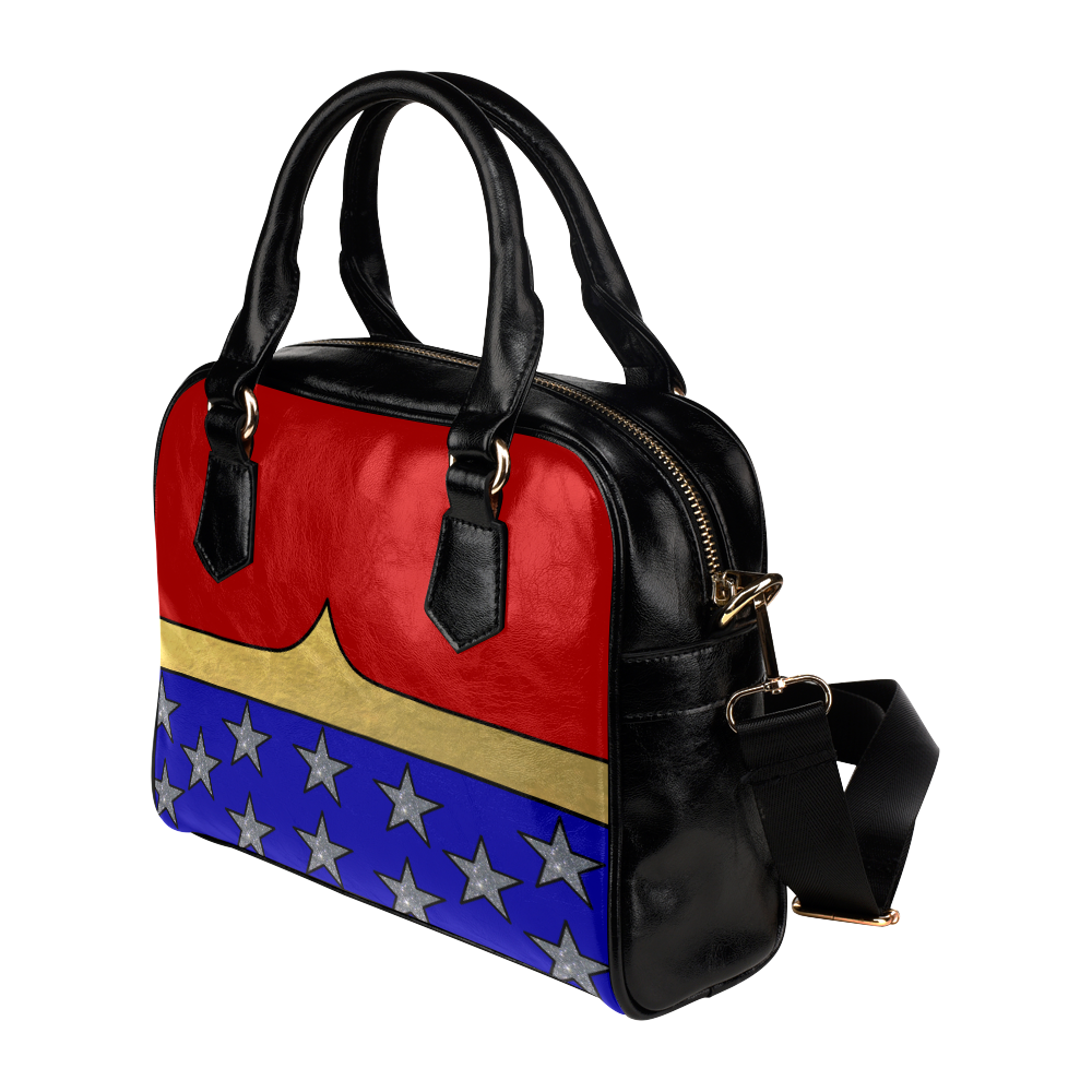 Wonder Hero Shoulder Handbag (Model 1634)