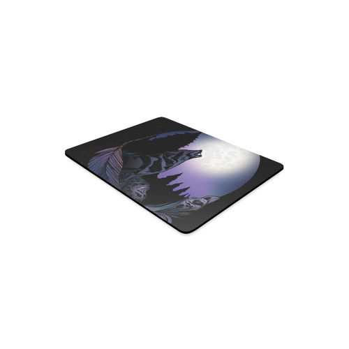 Howling Wolf Rectangle Mousepad