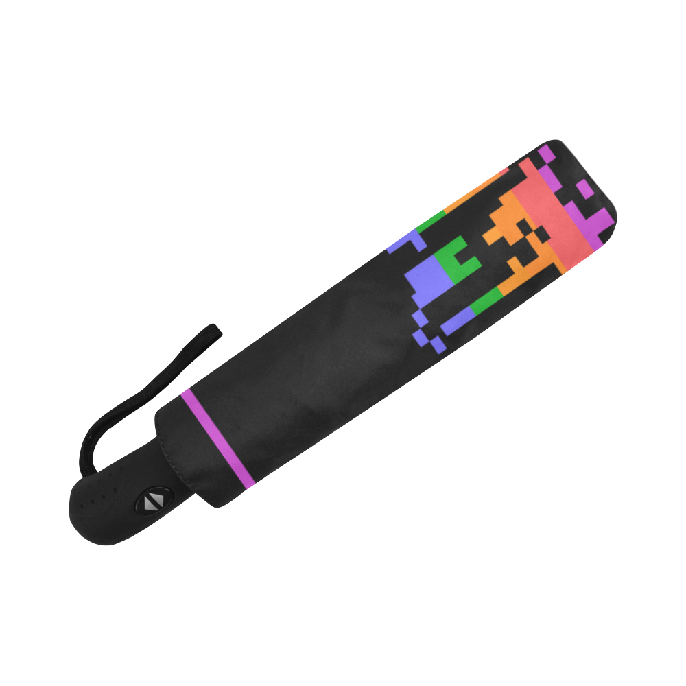 Pixelated Gamer Auto-Foldable Umbrella (Model U04)