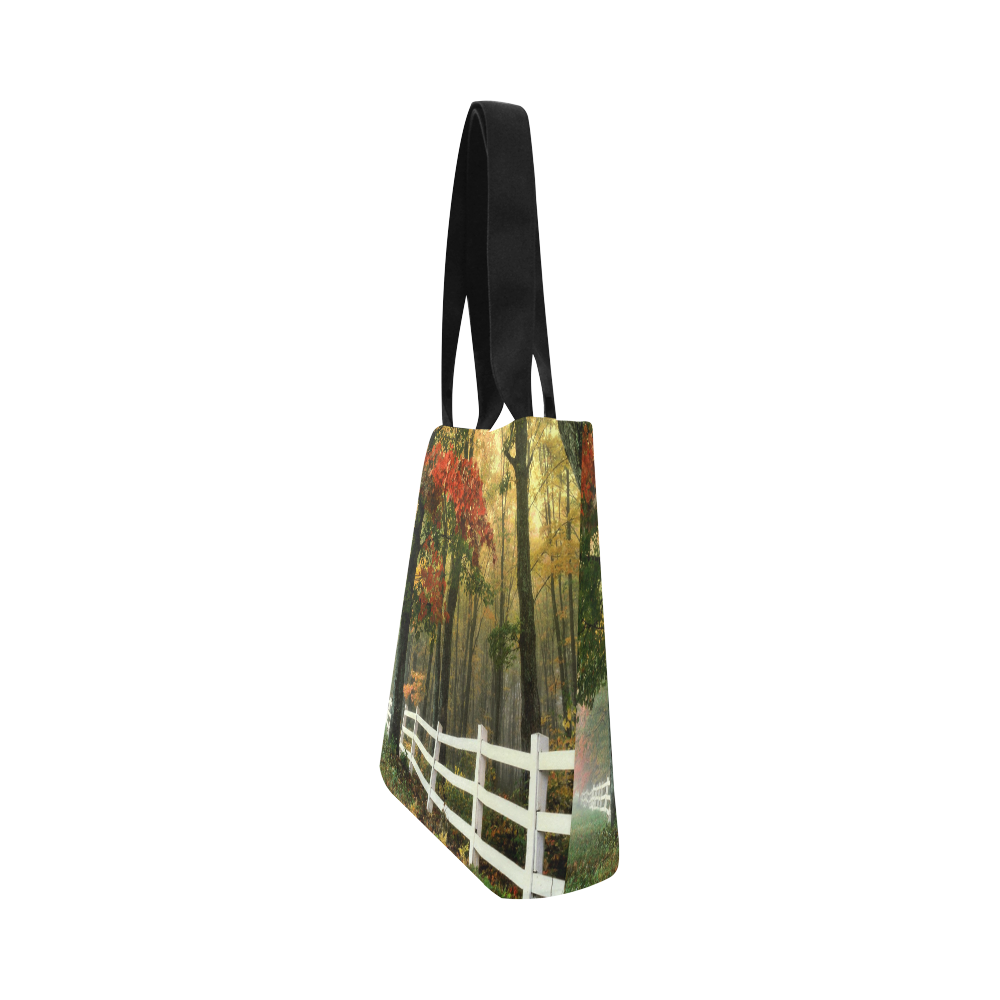 Autumn Morning Canvas Tote Bag (Model 1657)