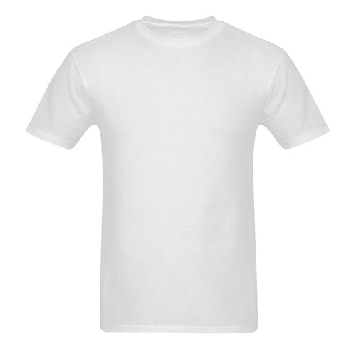 This My Color White Sunny Men's T- shirt (Model T06)