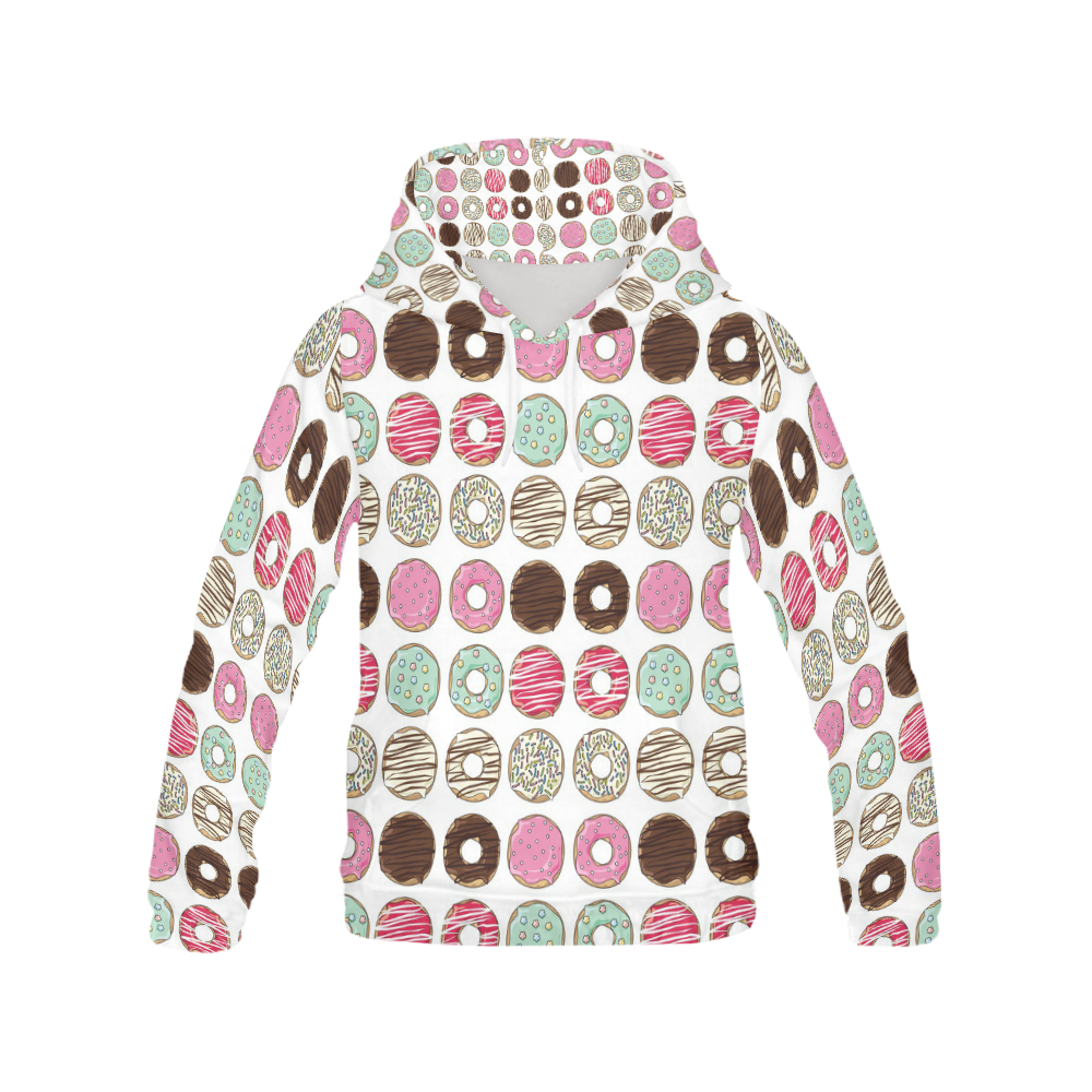 Donuts All Over Print Hoodie for Men (USA Size) (Model H13)