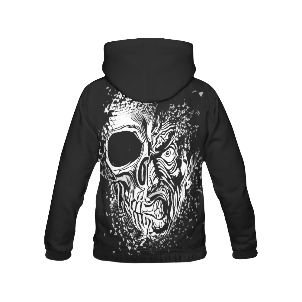 Immortalized Faces All Over Print Hoodie for Men (USA Size) (Model H13)