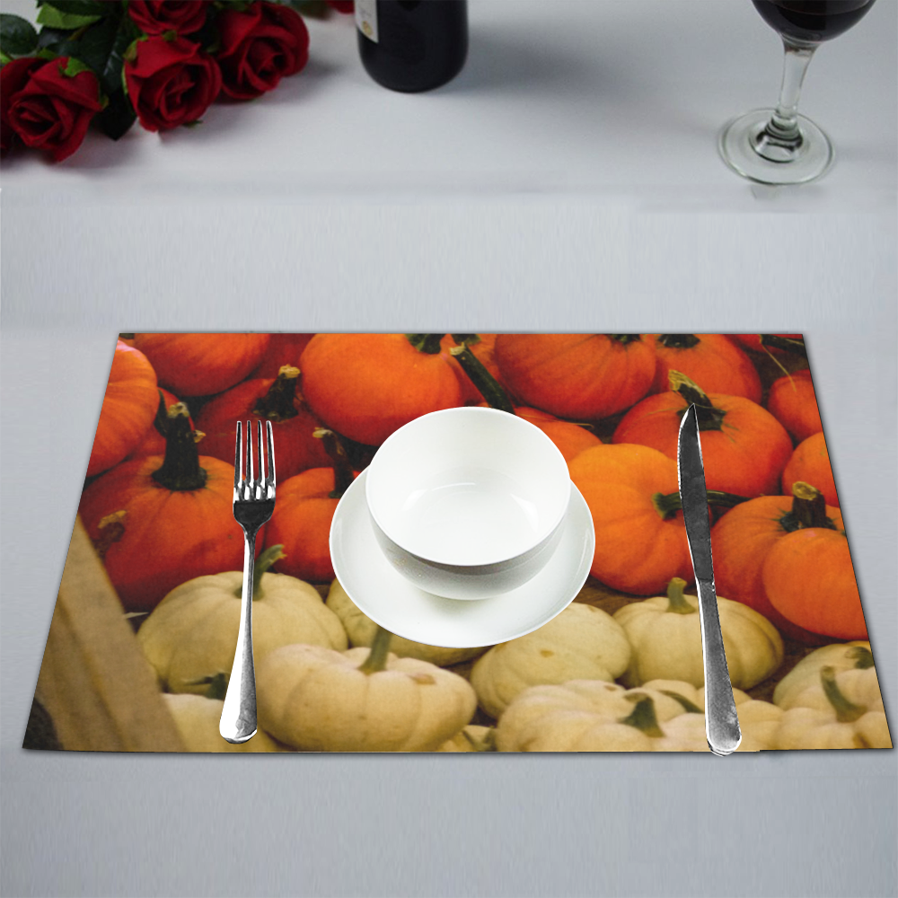 Pumpkins 2 - 2 Placemats Placemat 12’’ x 18’’ (Set of 2)