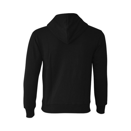 This My Color Black Oceanus Hoodie Sweatshirt (Model H03)