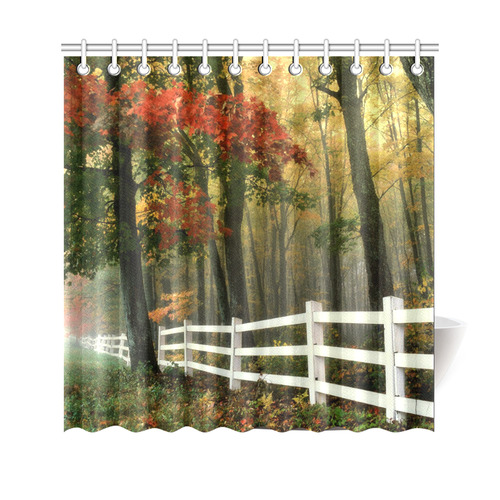 Autumn Morning Shower Curtain 69"x70"