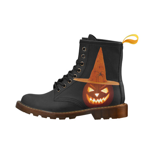Pumpkin Witch High Grade PU Leather Martin Boots For Women Model 402H