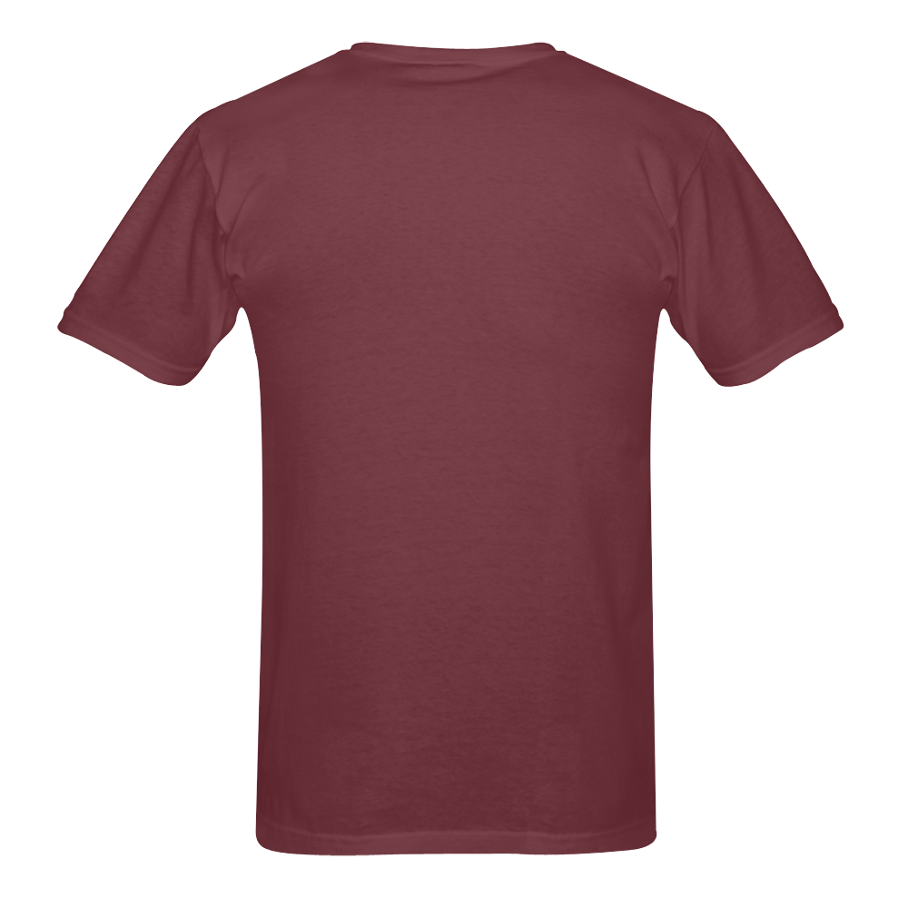 This My Color RedPurple Sunny Men's T- shirt (Model T06)
